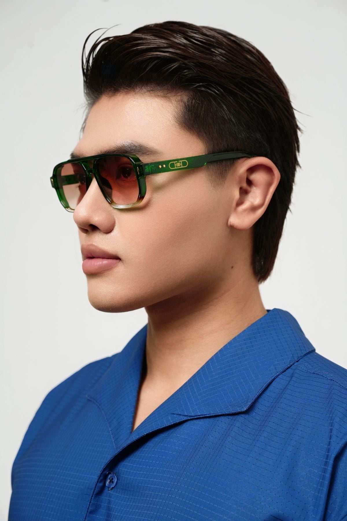 GILDAS LEMÉ ACETATE SUNGLASSES