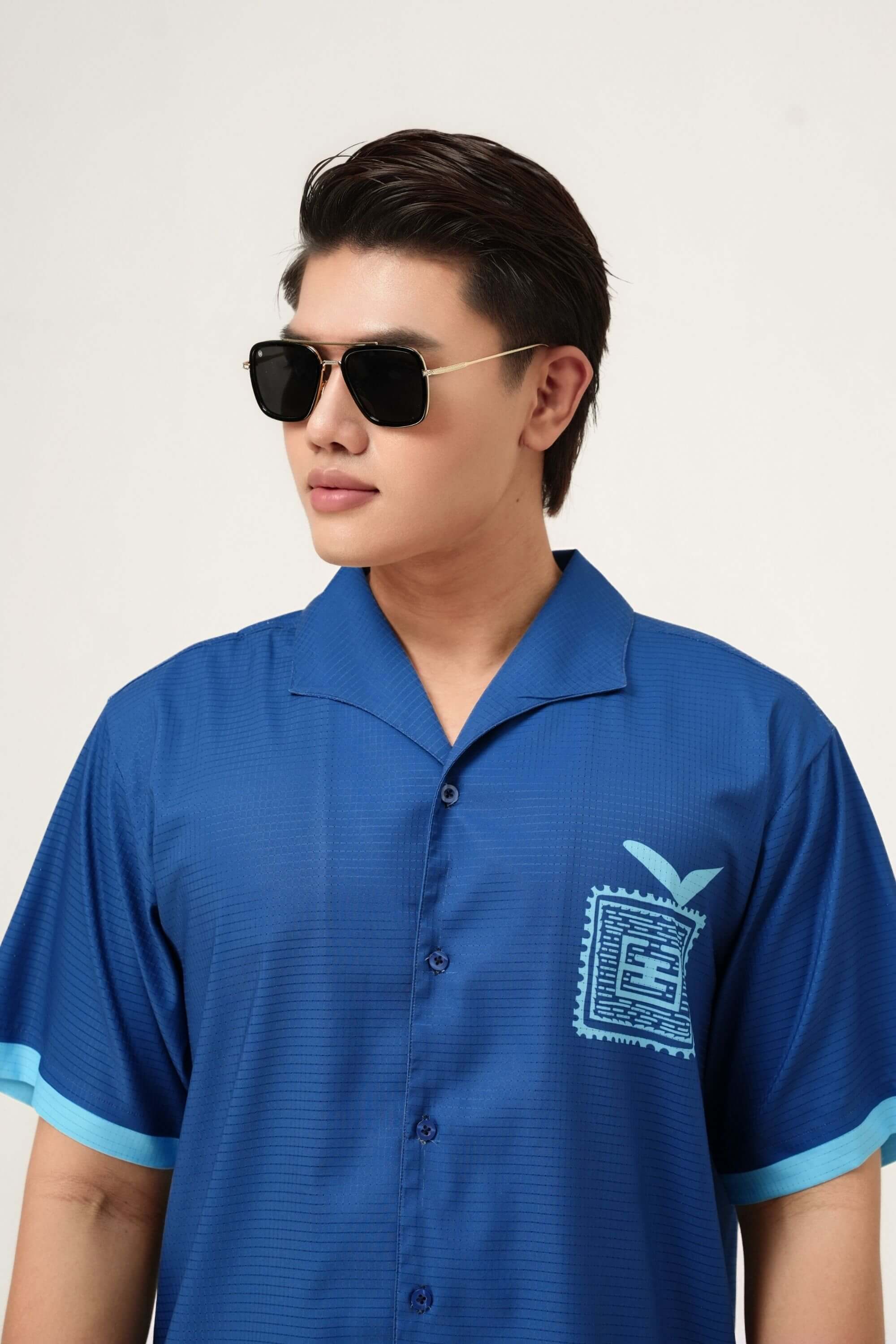 Gildas Lemé Metal Sunglasses
