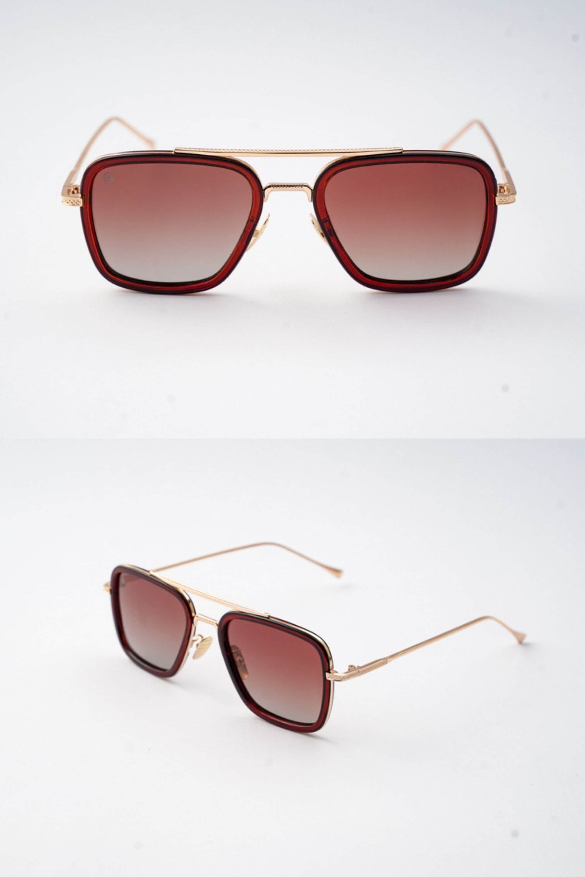 Gildas Lemé Metal Sunglasses