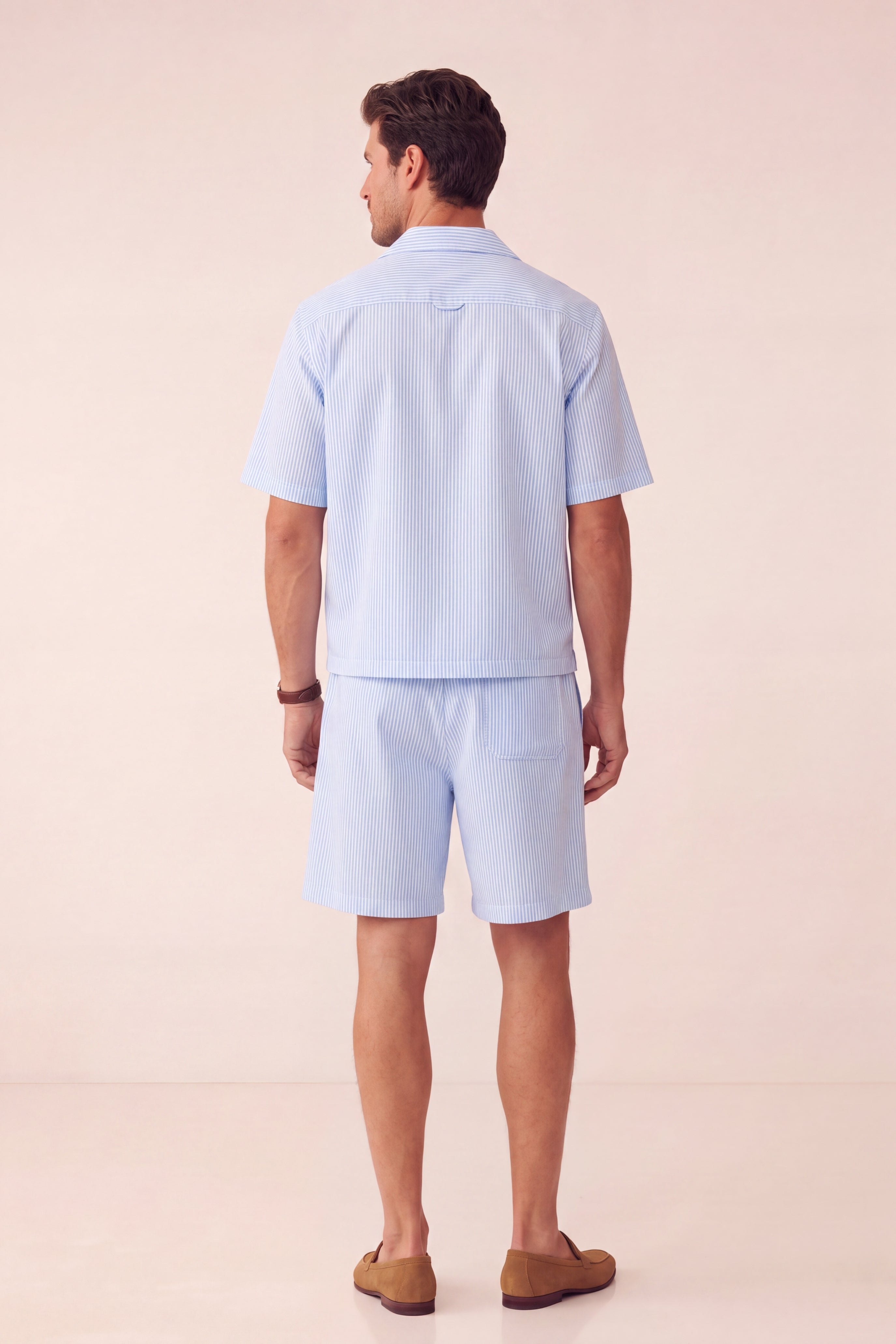 Farniente Blue Striped Set - Shirt