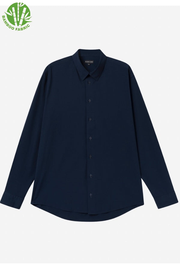 RIVIERA BAMBOO NAVY SHIRT