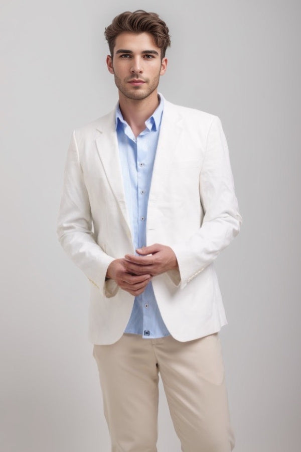 THE RIVIERA STRIPED BLUE SHIRT