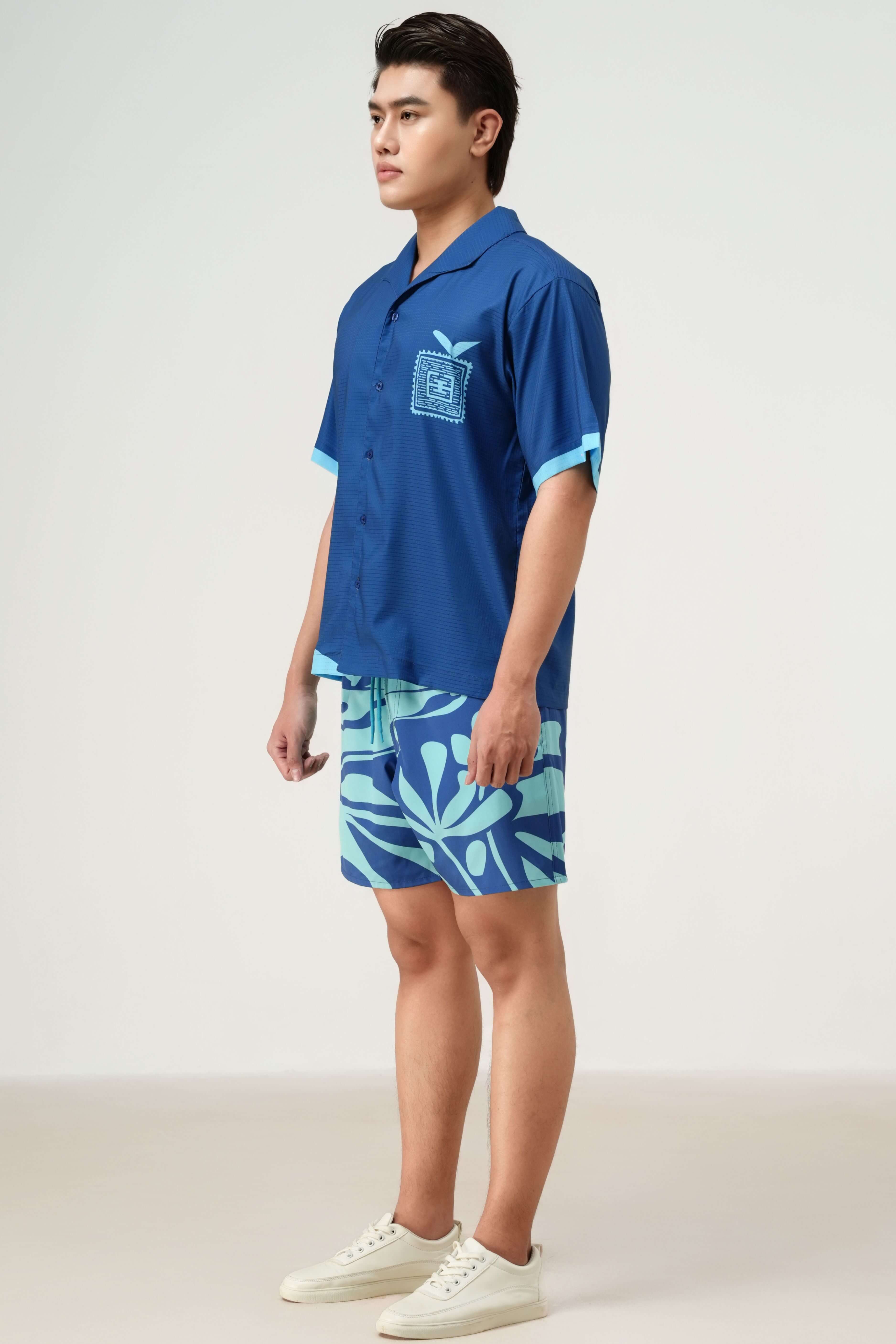 Blue Stamp men’s resortwear set