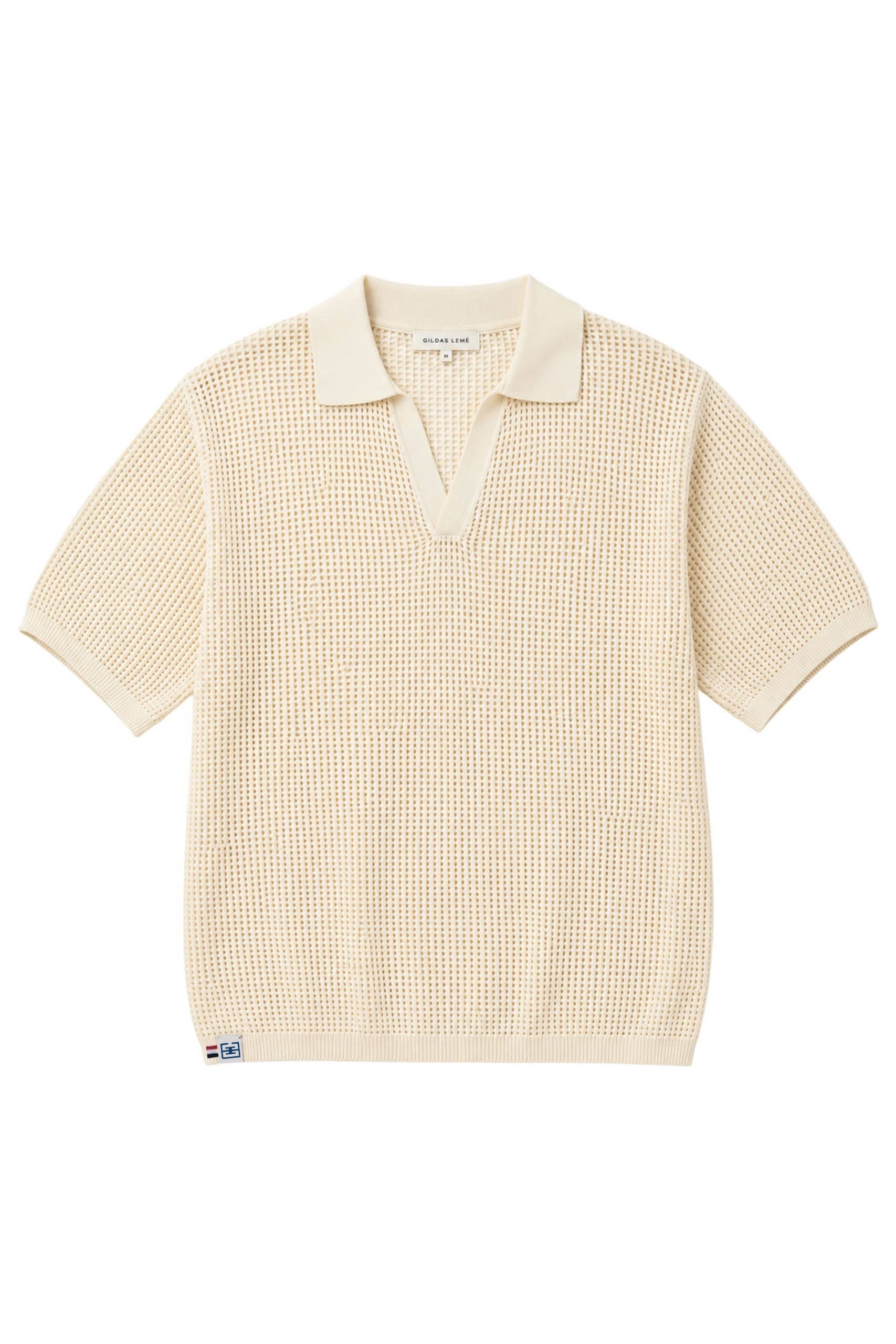 Coast Open-Knit Polo Shirt | GILDAS LEMÉ