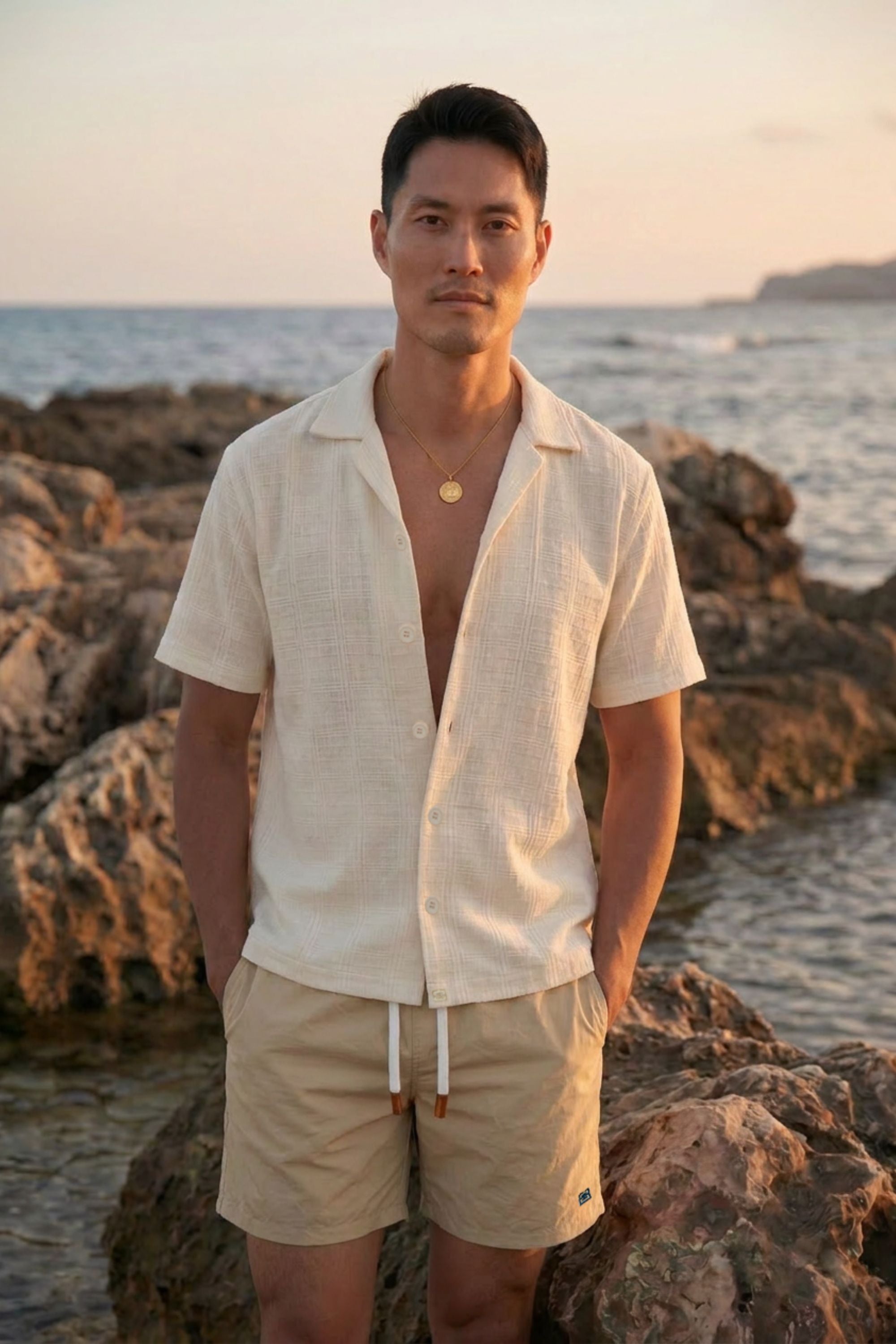 Gigaro Knit Cuban Shirt