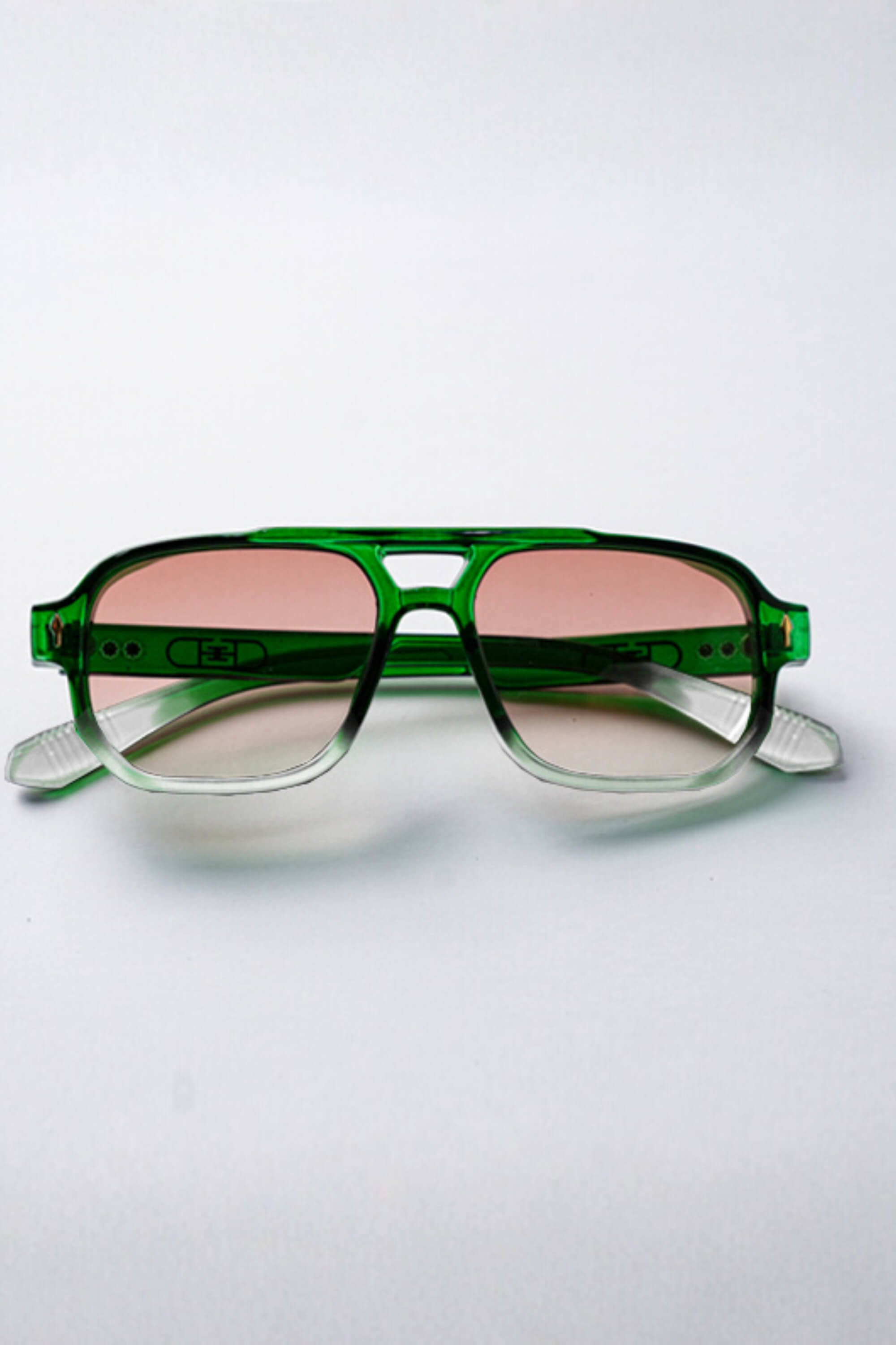 gildas leme acetate sunglasses olive green frame #color_olive green