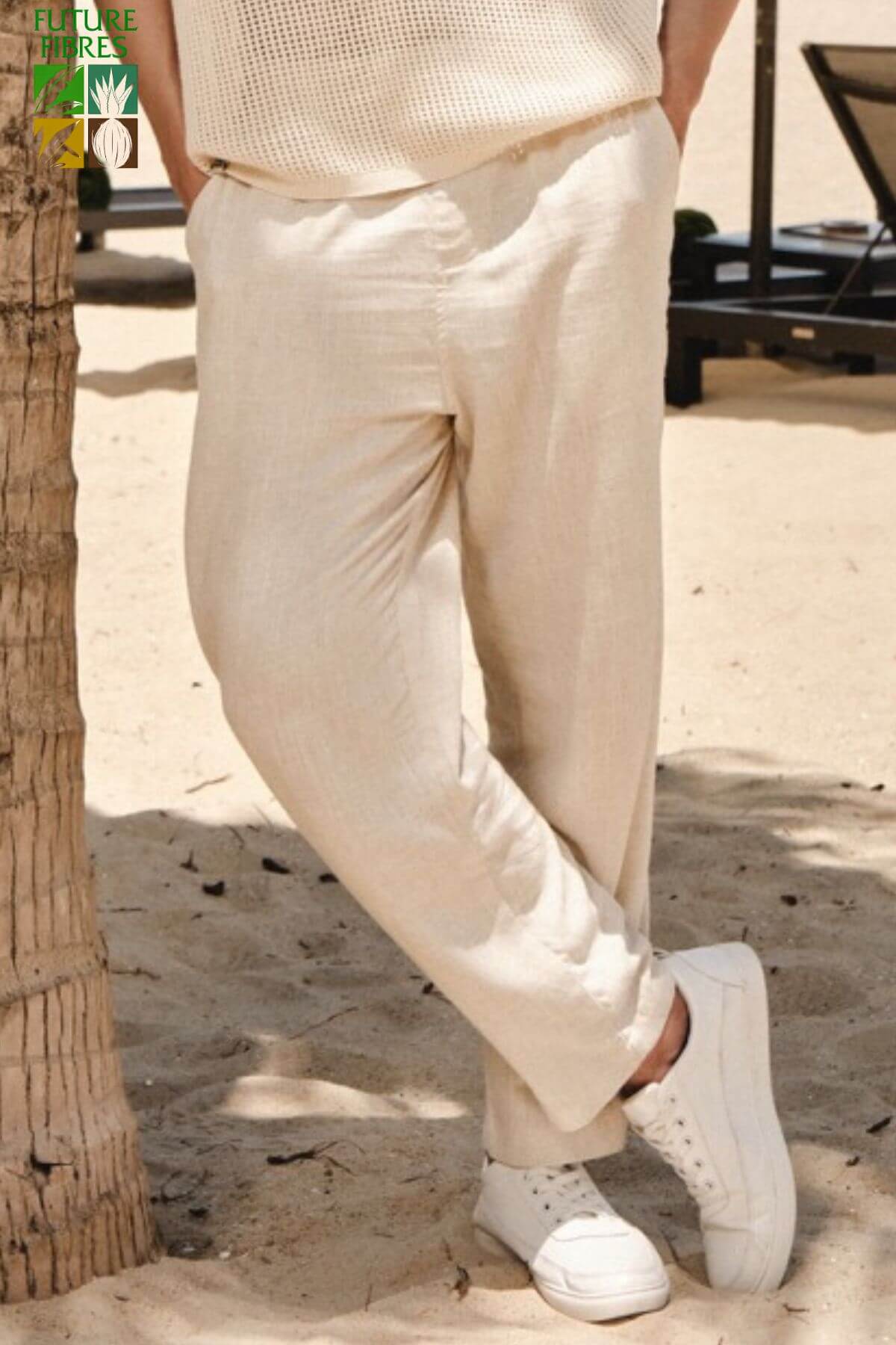 Men’s linen beach pants