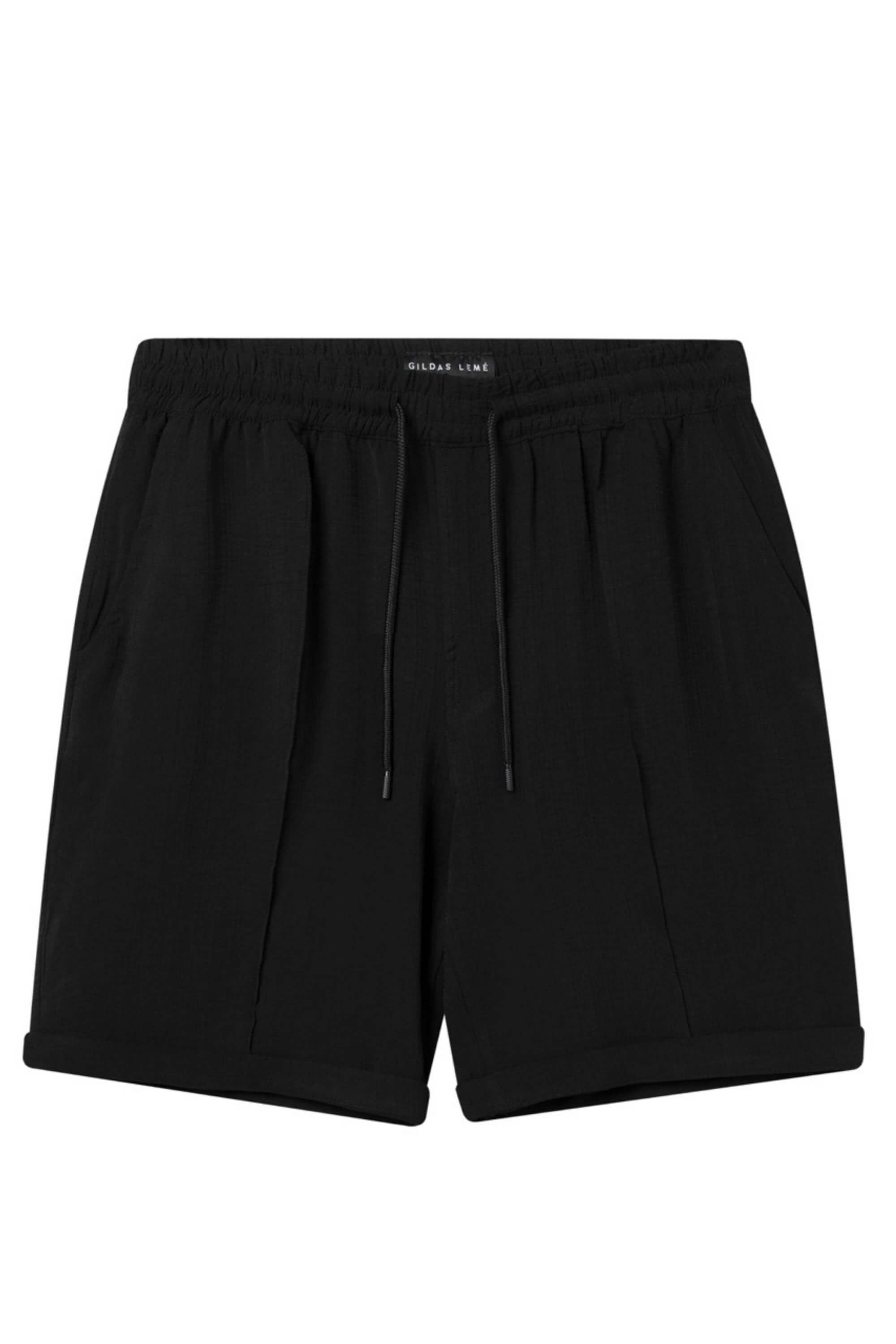mistral resort short black front view #color_black