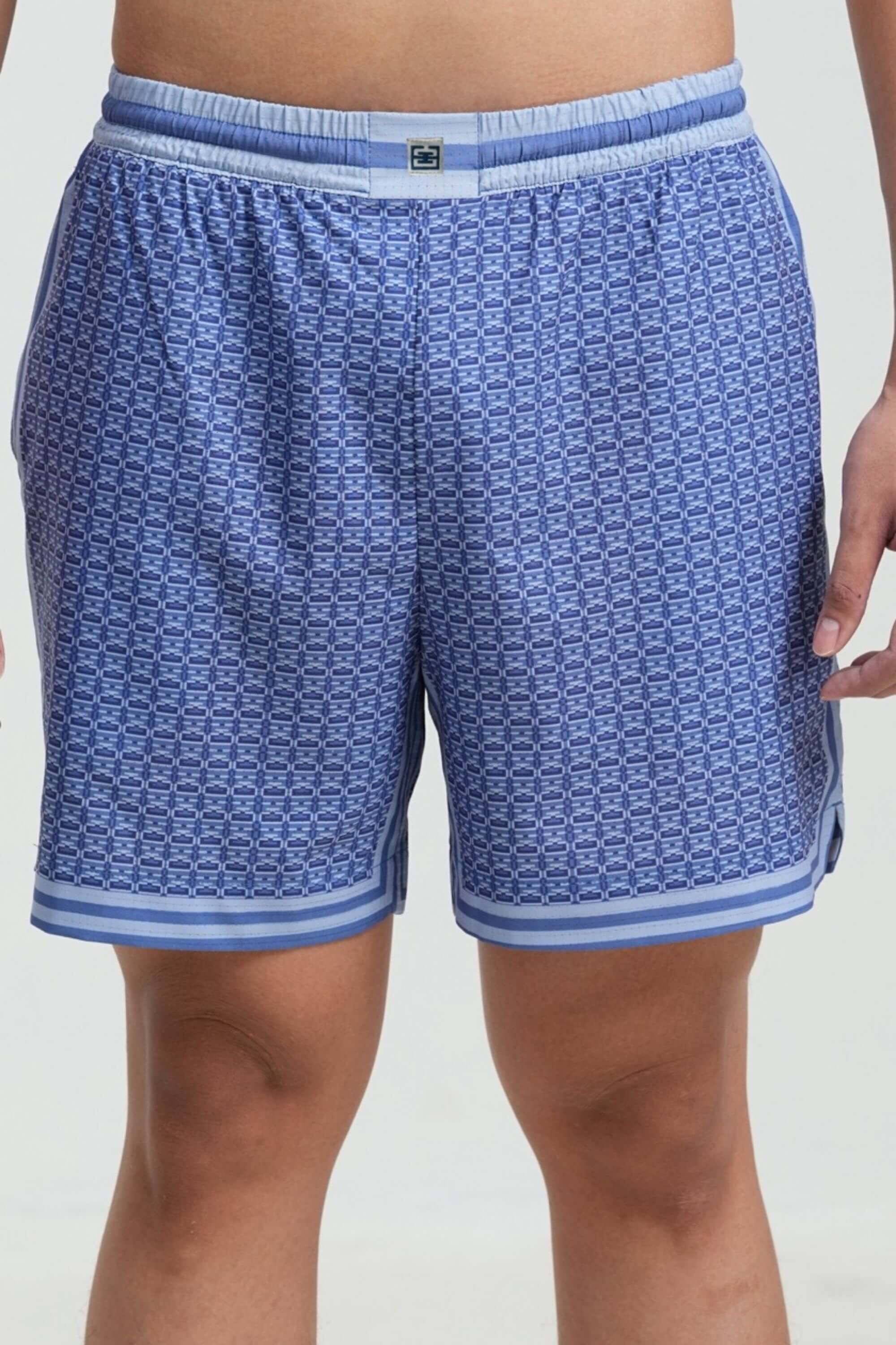 monogram resort short front view