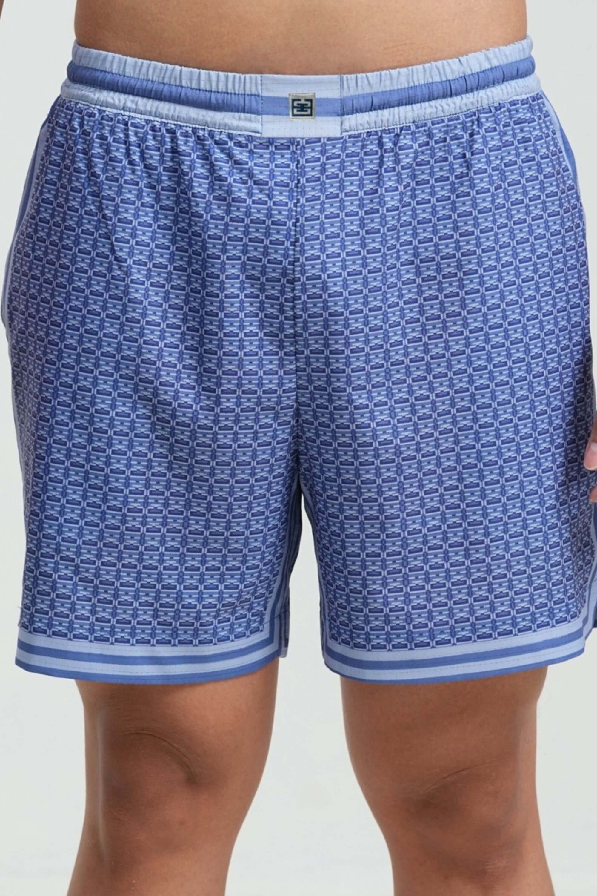 monogram resort short on model