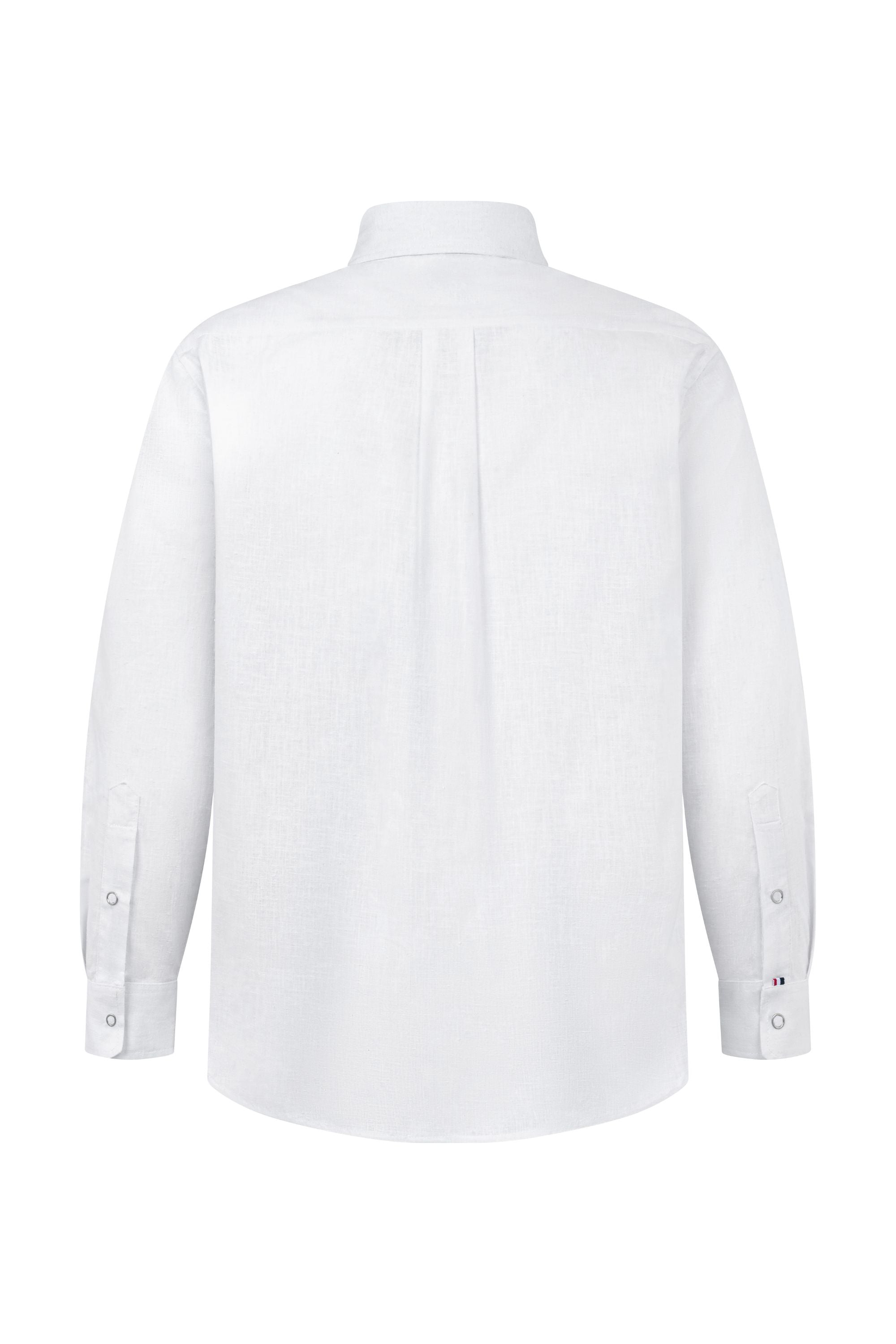 Chemise en lin safari