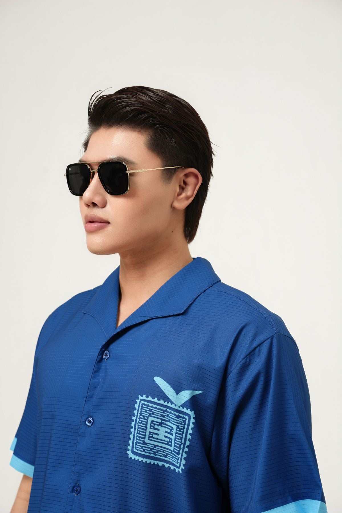 GILDAS LEMÉ METAL SUNGLASSES