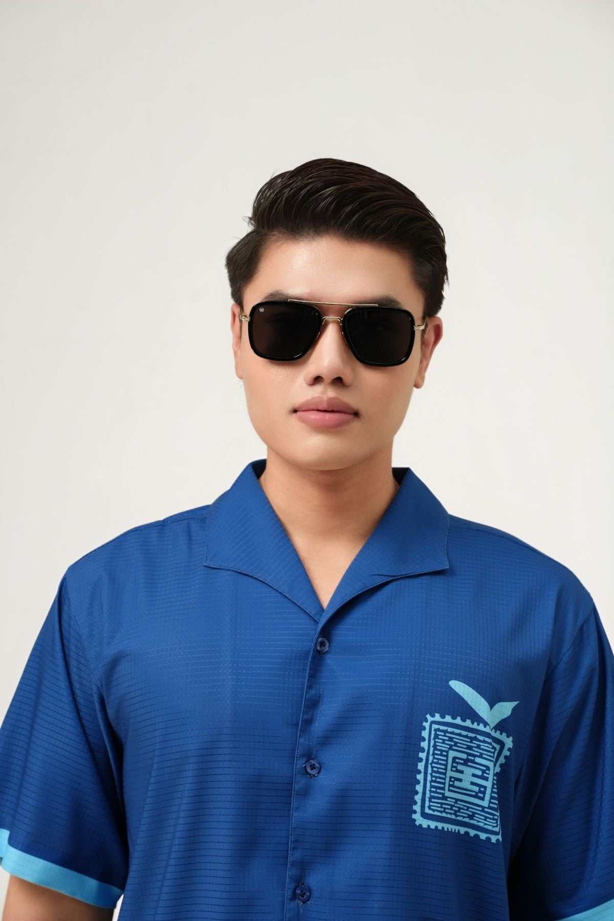 GILDAS LEMÉ METAL SUNGLASSES