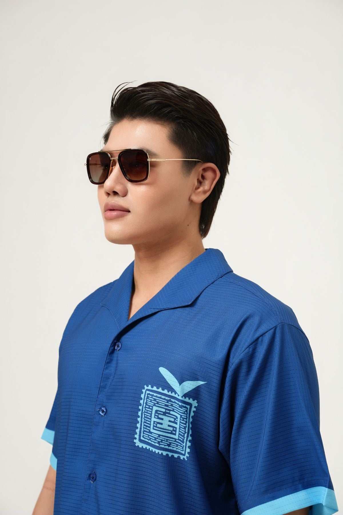 GILDAS LEMÉ METAL SUNGLASSES