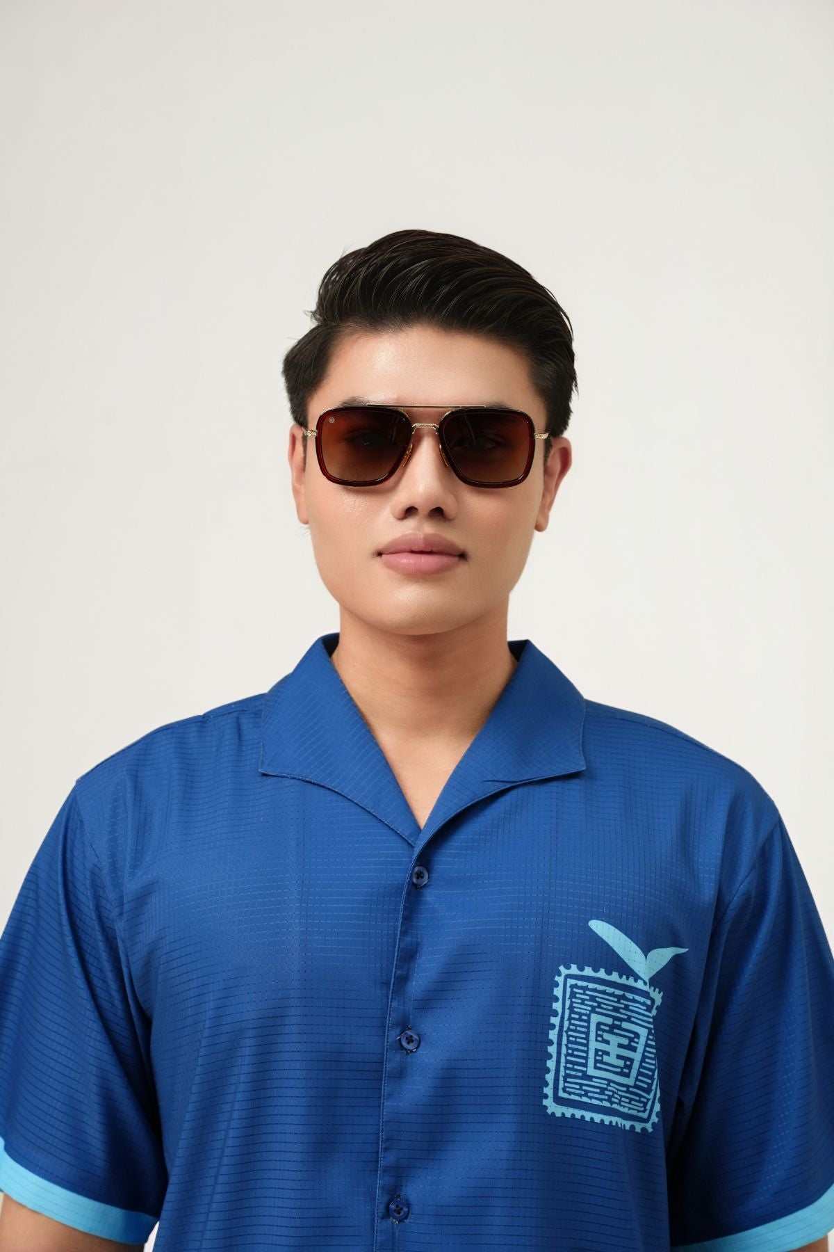 GILDAS LEMÉ METAL SUNGLASSES