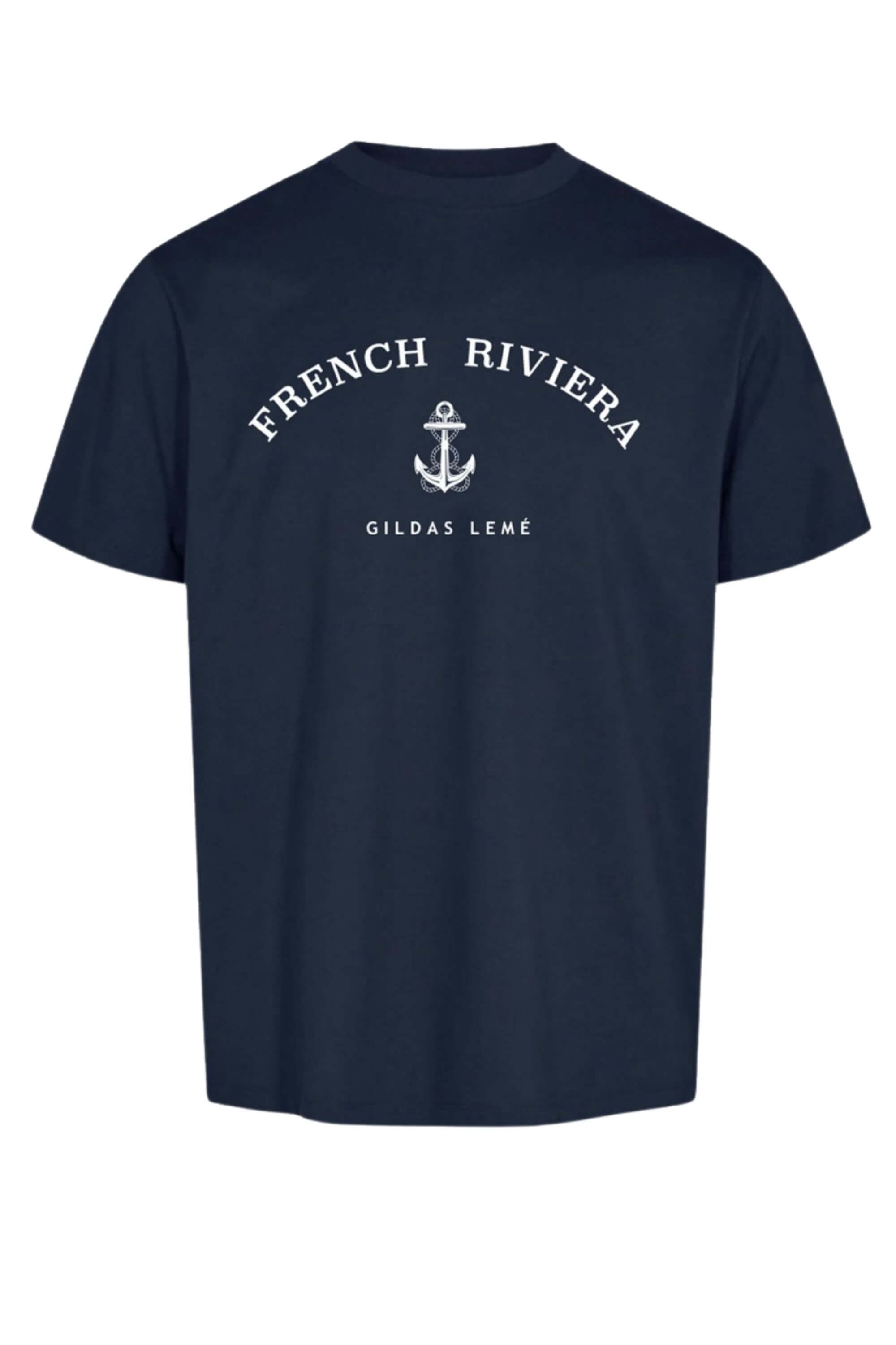 French Riviera Crew Neck T-Shirt