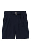 FRONT VIEW OF THE BERMUDA NAVY CHINO SHORT