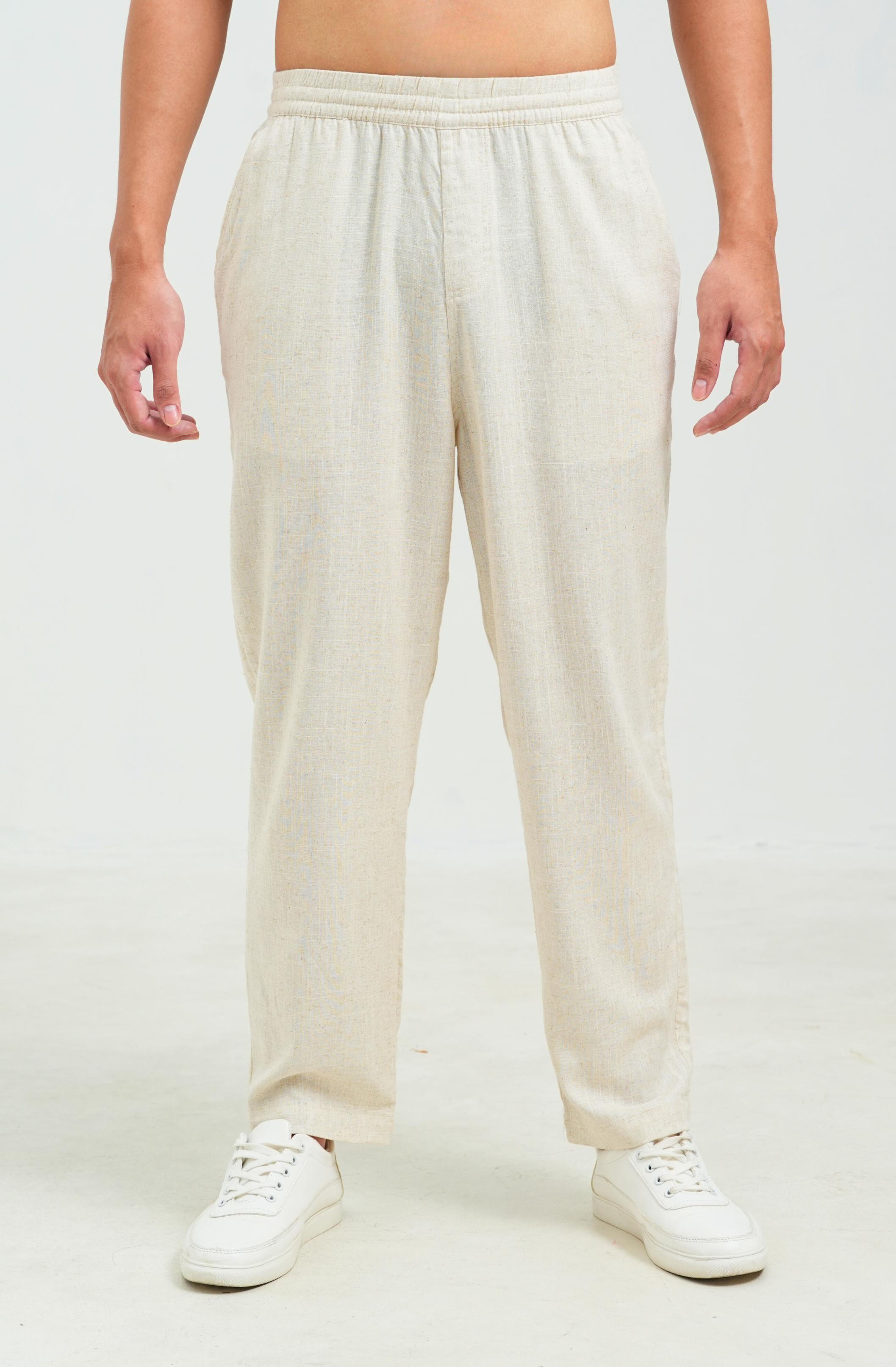 GILDAS LEMÉ BEACH LINEN PANTS