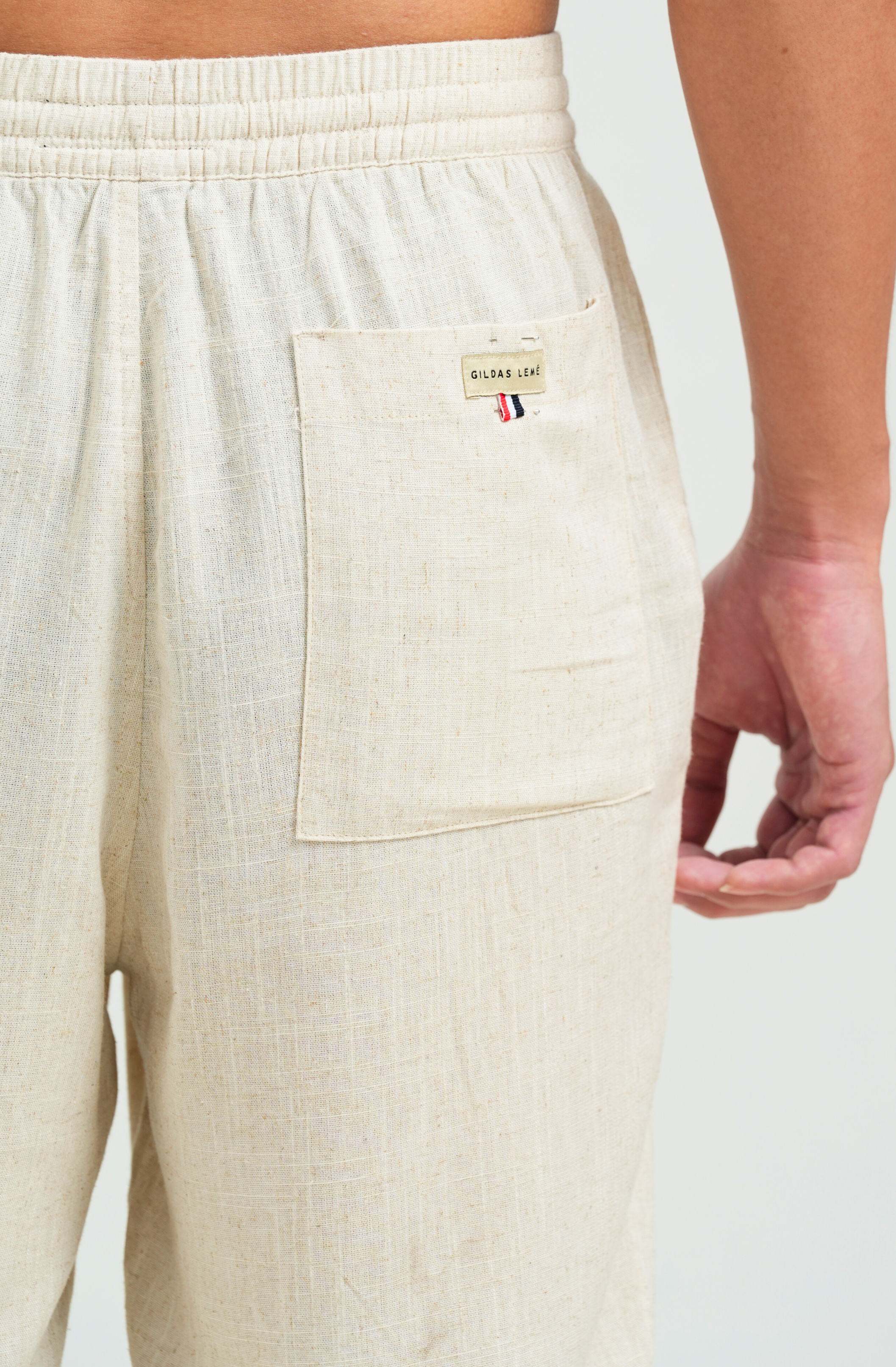 GILDAS LEMÉ BEACH LINEN PANTS