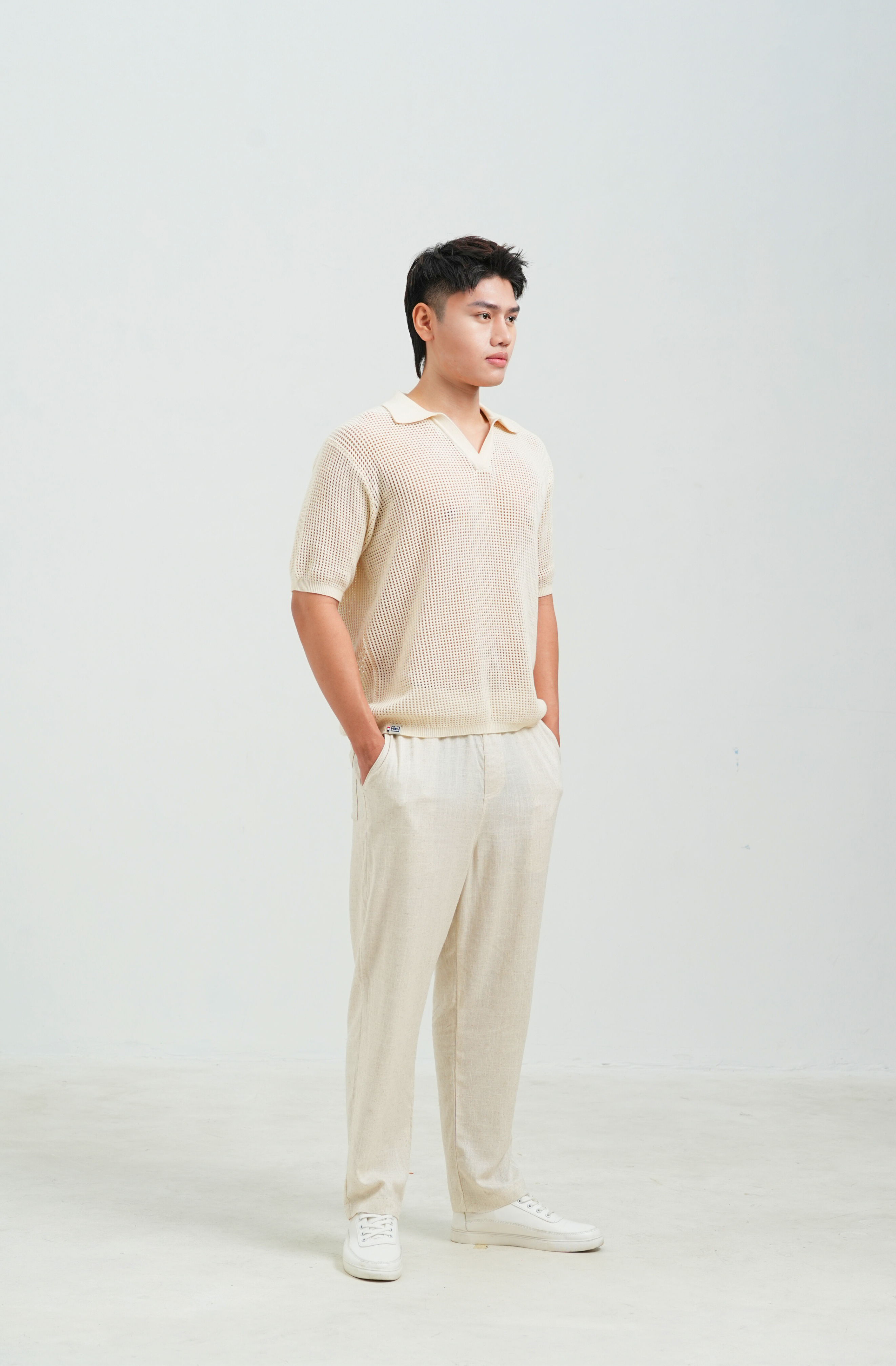 GILDAS LEMÉ BEACH LINEN PANTS