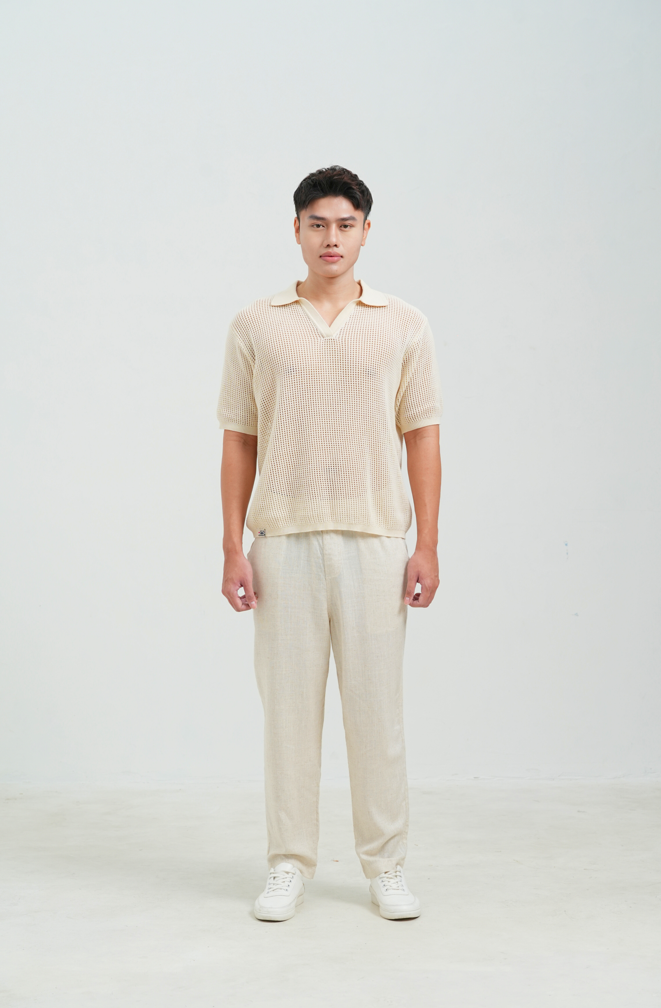 GILDAS LEMÉ BEACH LINEN PANTS