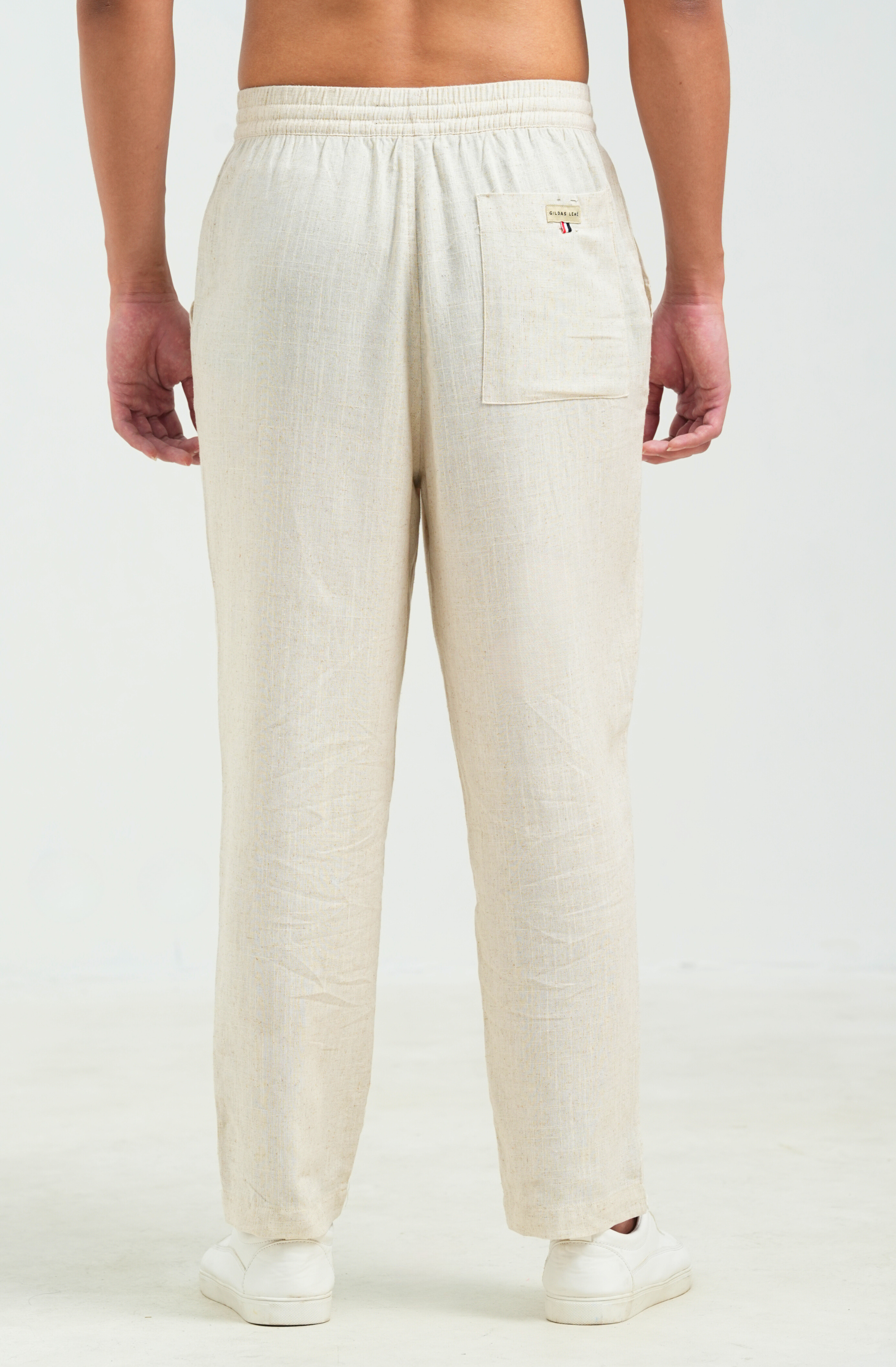 GILDAS LEMÉ BEACH LINEN PANTS