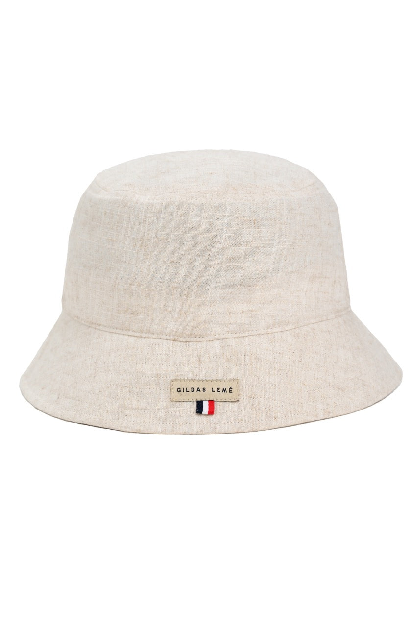 Ultra-Light Bucket Linen Hat | GILDAS LEMÉ 