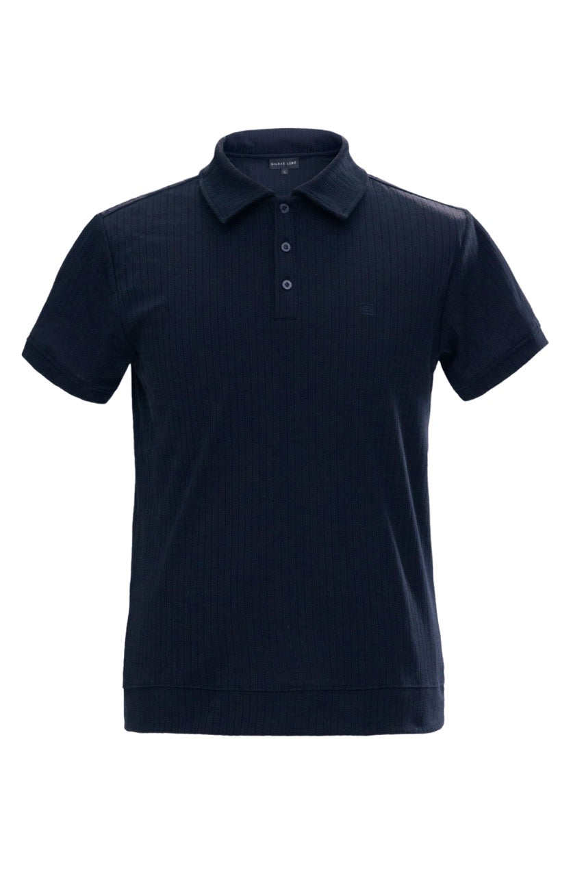 GASSIN POLO FOR MEN NAVY | GILDAS LEMÉ 