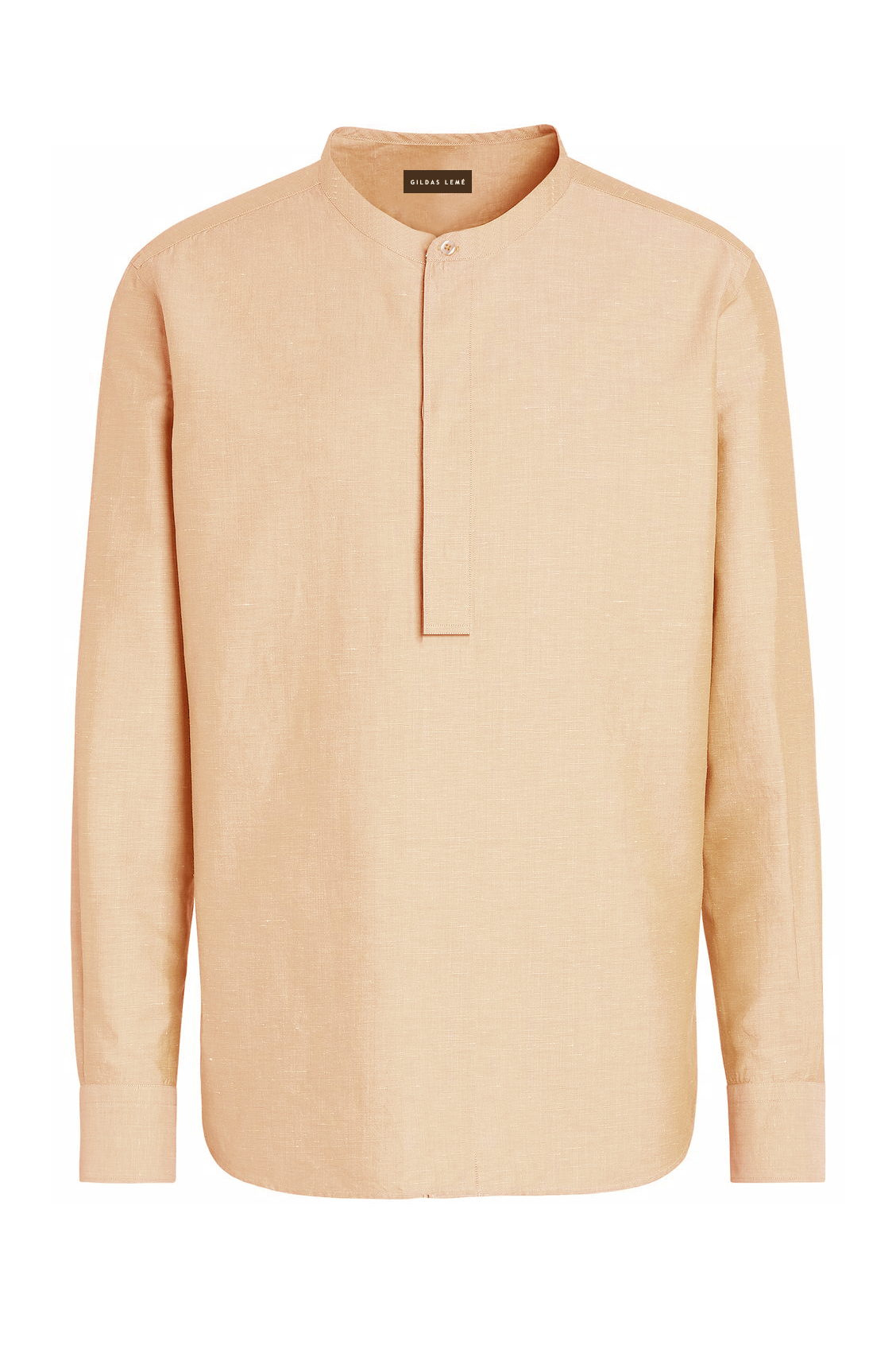 TET LUXURIOUS BLENDED LINEN SHIRT