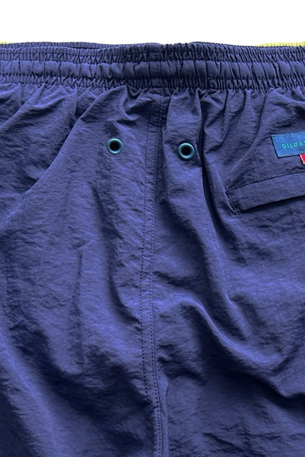 WAISTBAND OF THE NAVY RHUYS SWIM TRUNKS