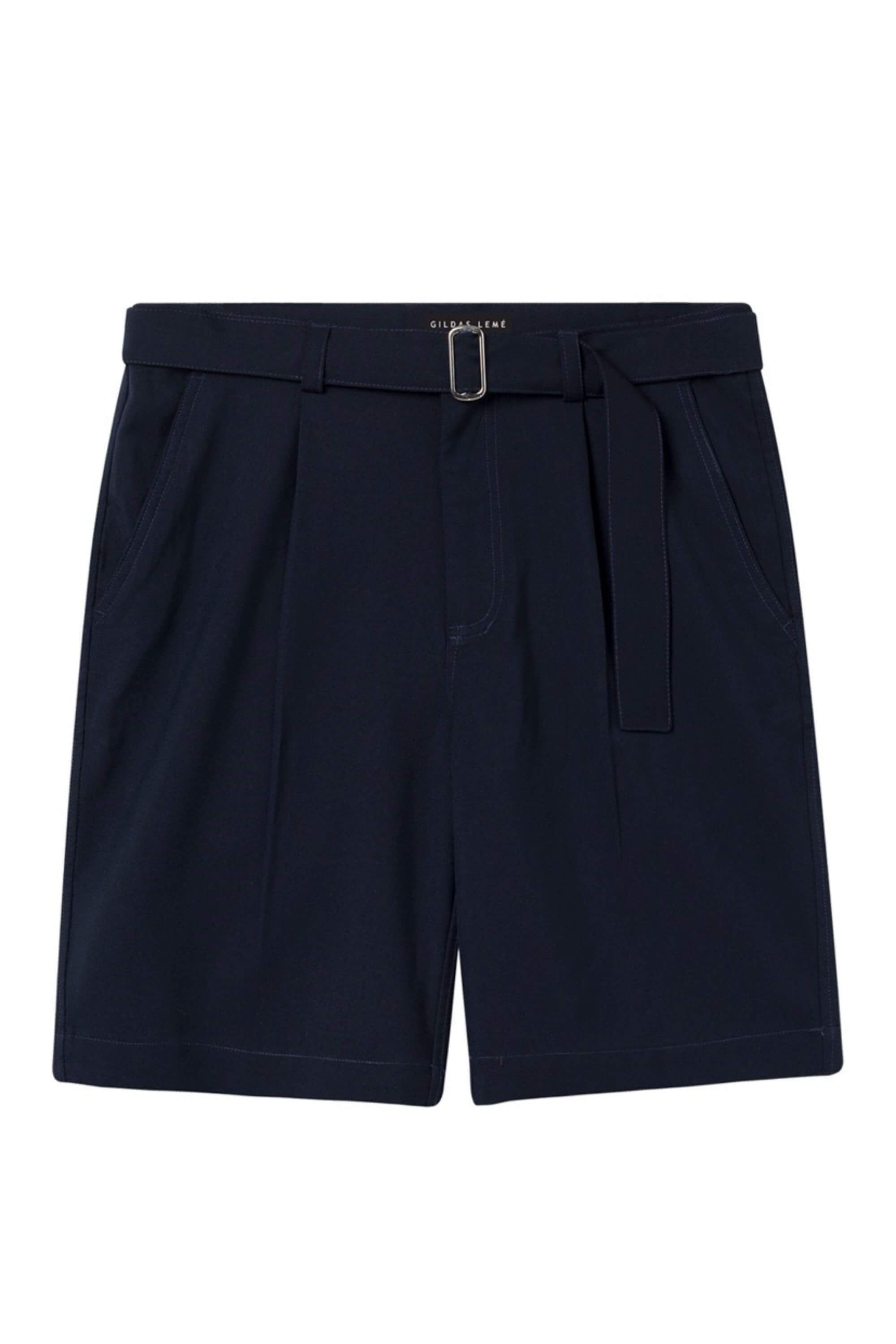 classic chino bermuda short navy #color_navy