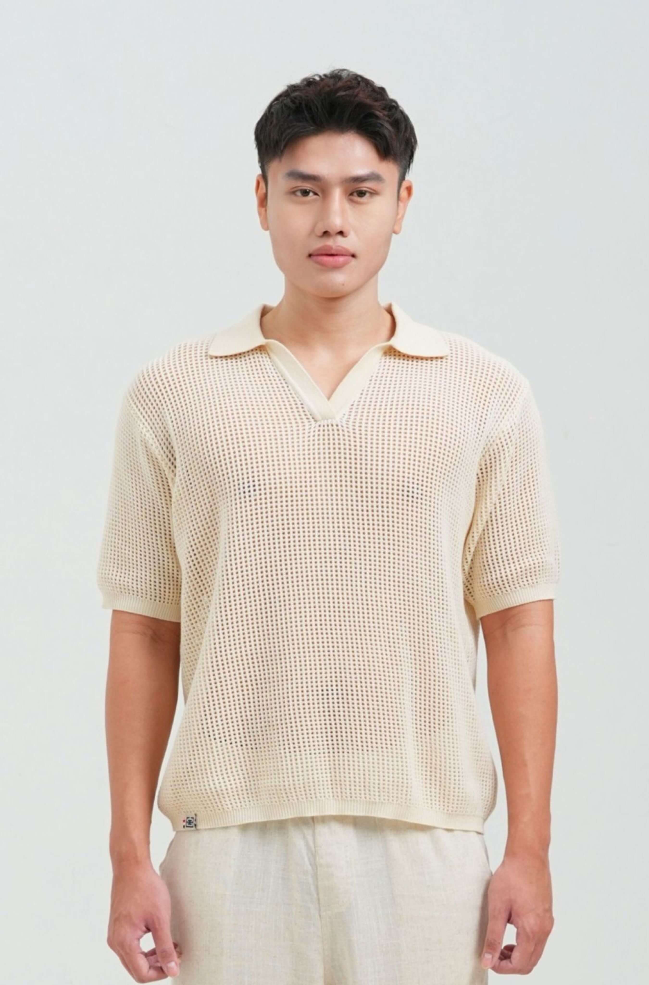 Men’s Coast knit polo shirt