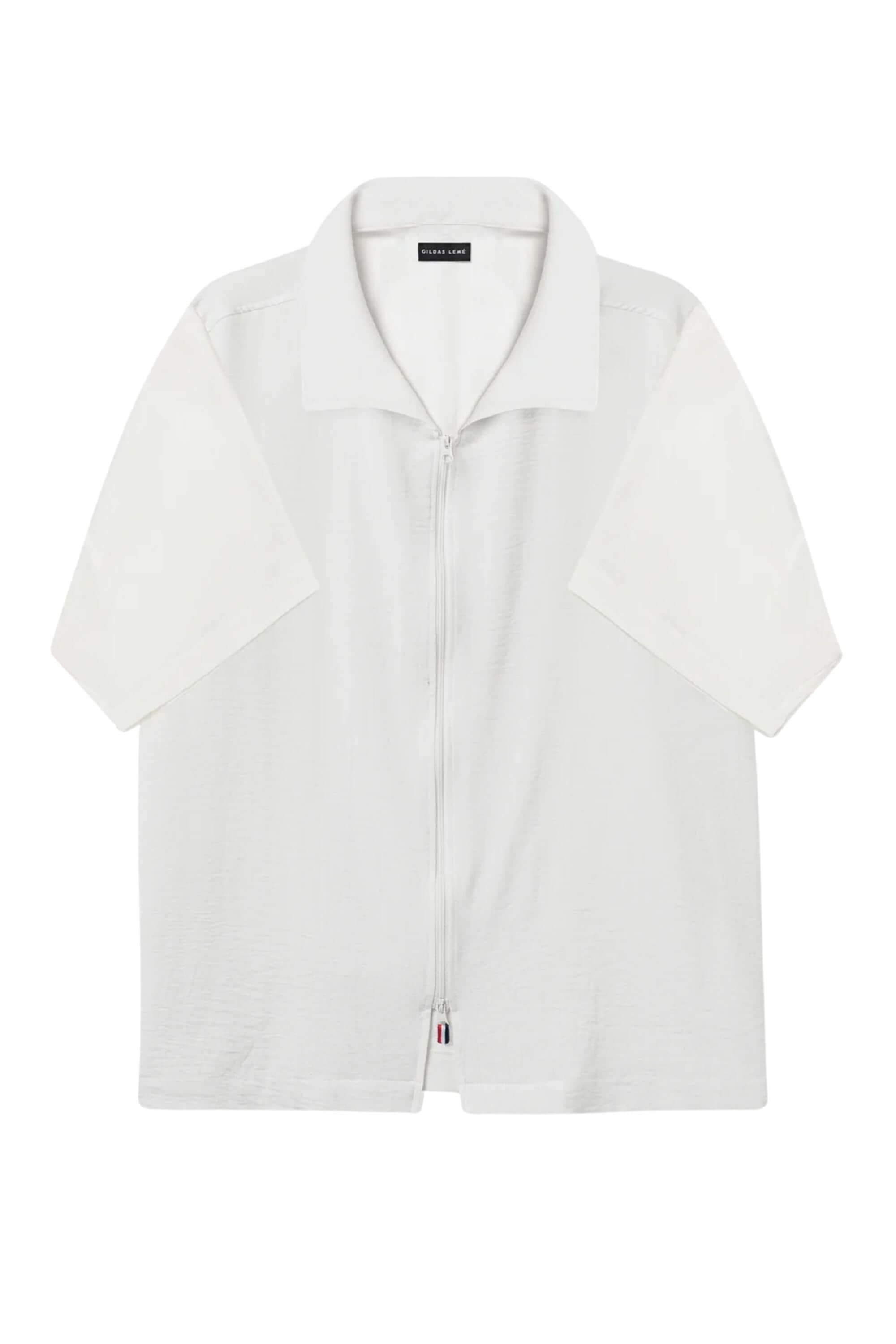 mistral resort shirt white front view #color_white