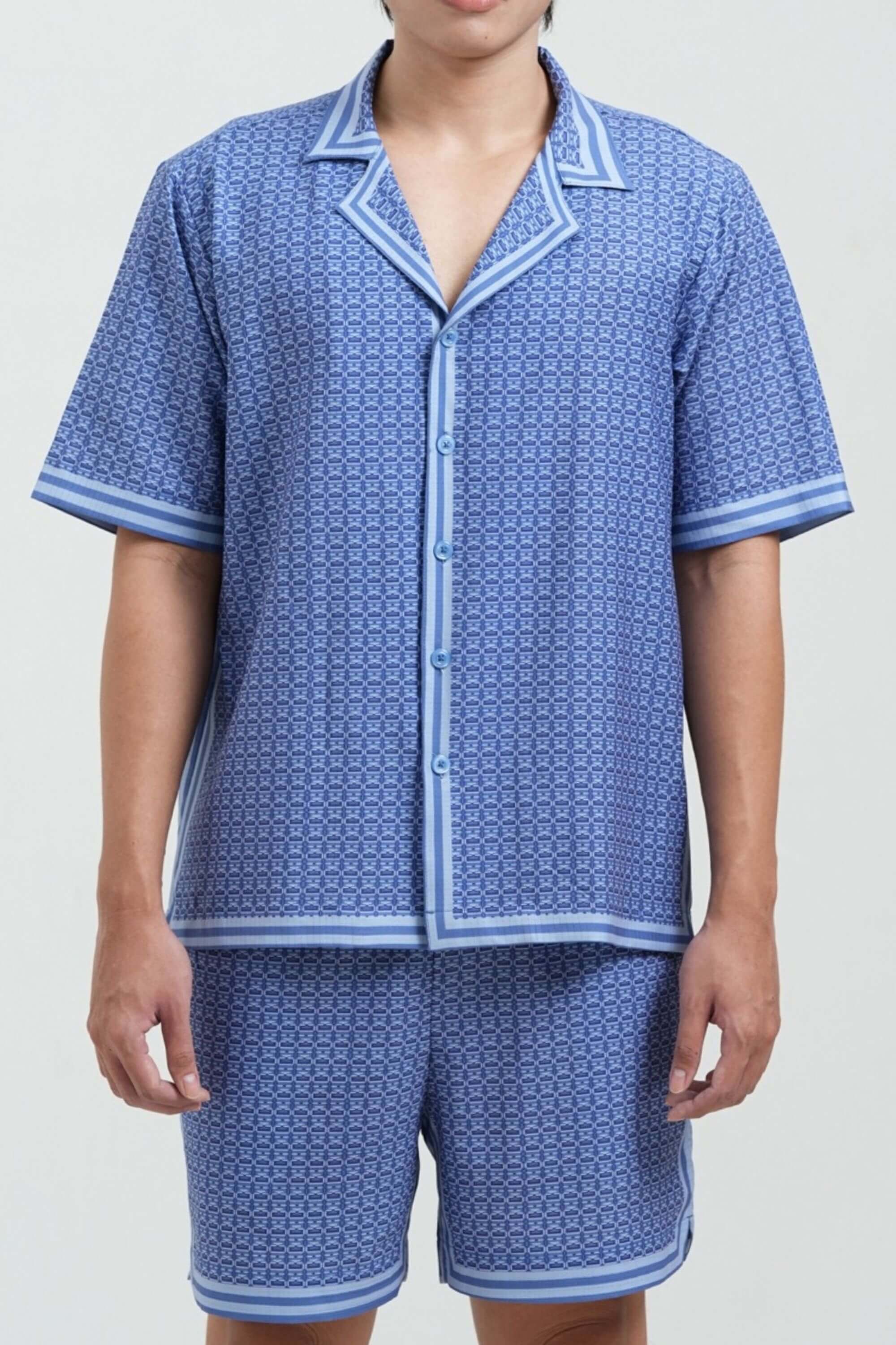 monogram resort shirt