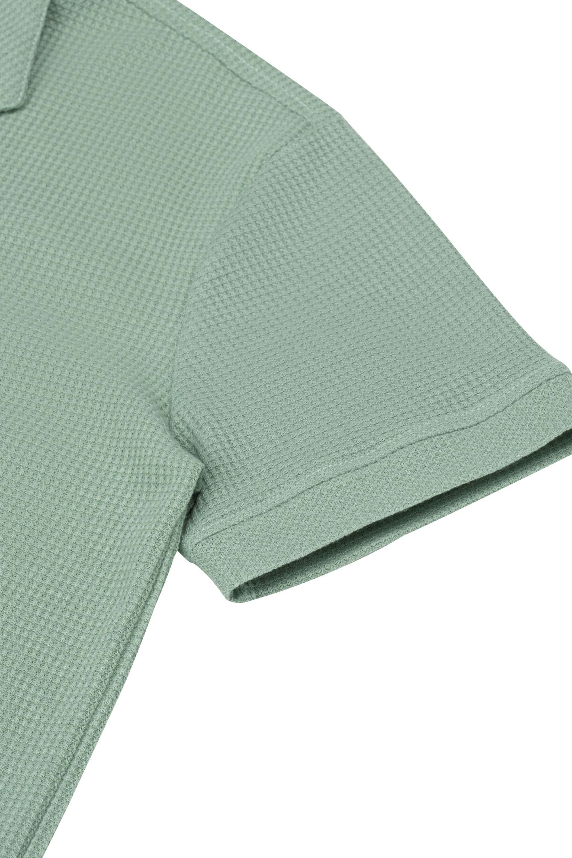palma polo shirt mint sleeve view #color_mint