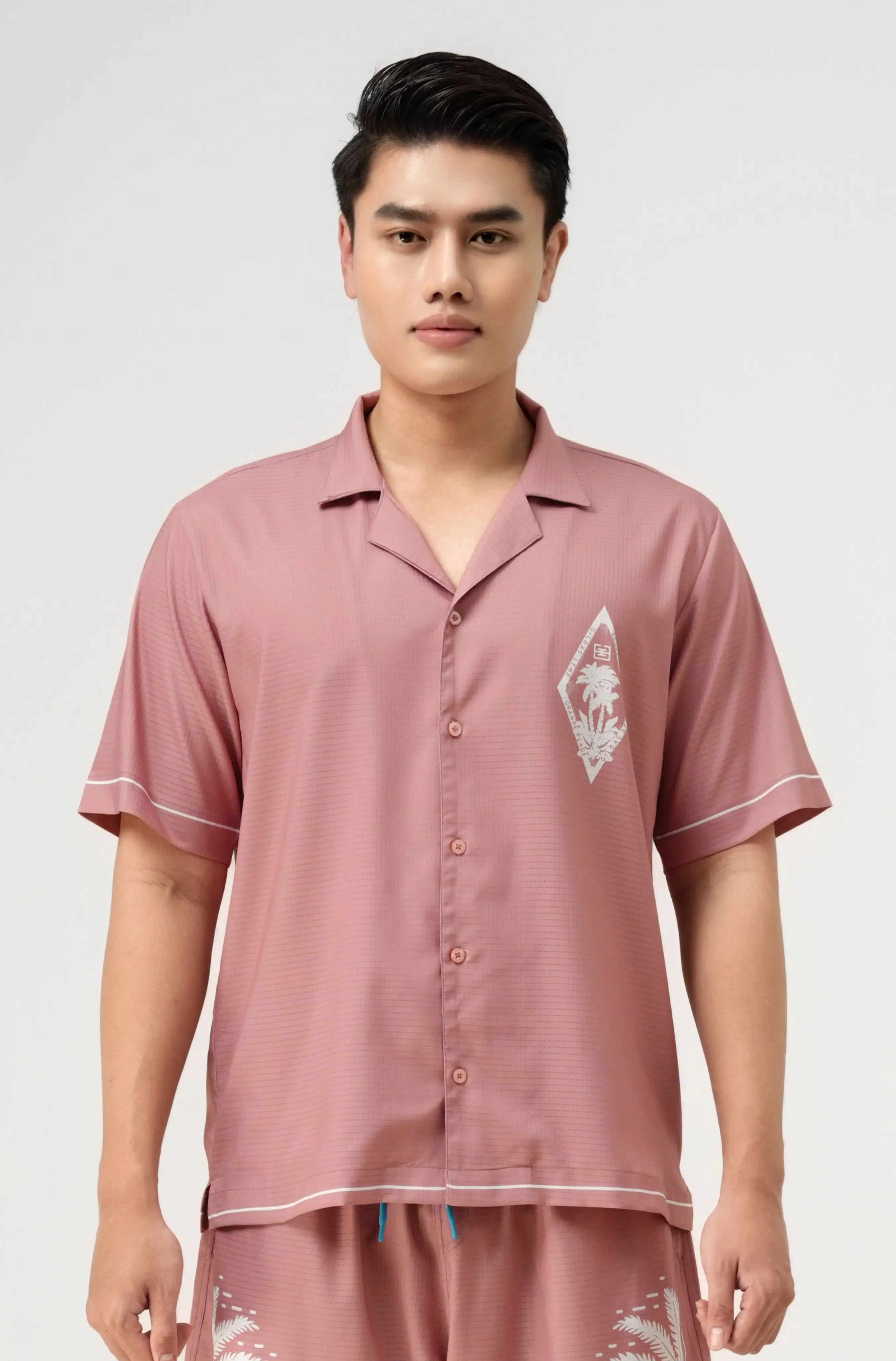 Pink Paradise Resort Shirt