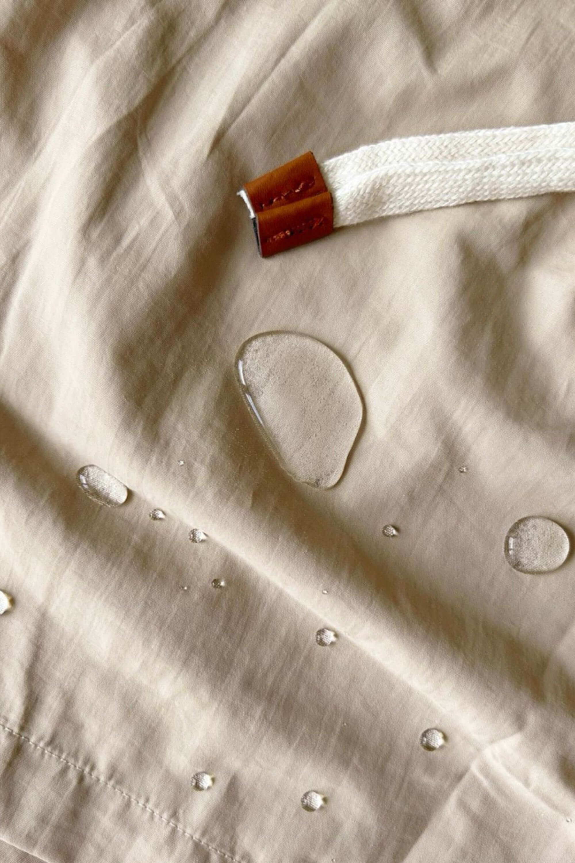 rhuys swim short beige farbic view #color_beige