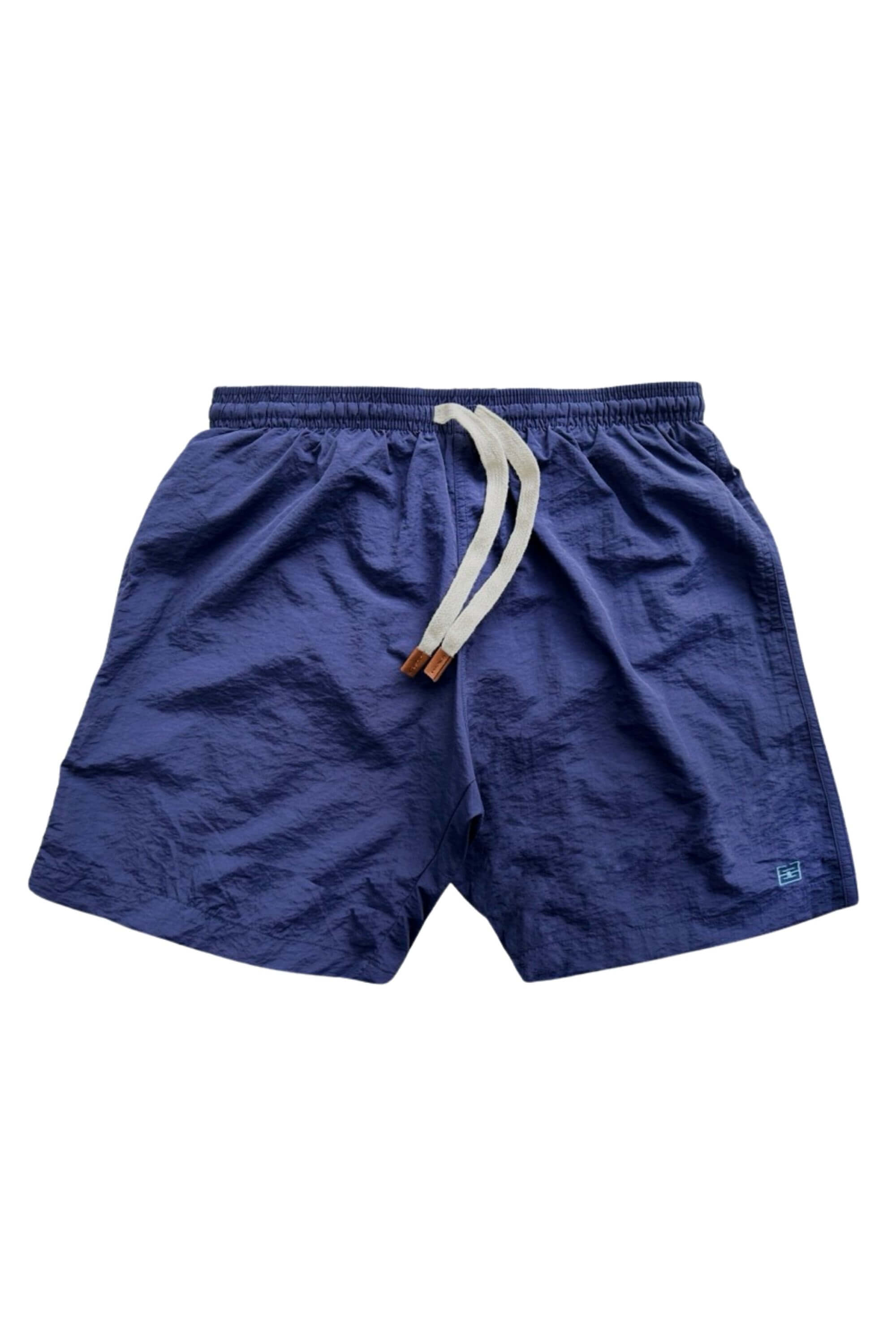 rhuys swim short navy front view #color_navy