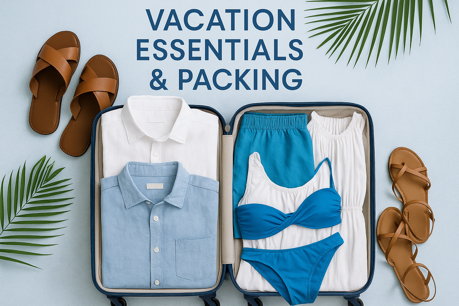Vacation Essentials & Packing